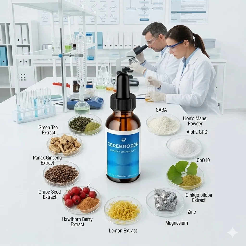 Cerebrozen Formula Laboratory Research